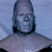 Portrait 1 (Presented to Distt Administration) <br/>Size: Life size <br/>Medium: Clay (later converted in glass-fibre)