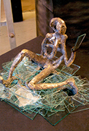 The Artist 2  <br/>Size:  6.5"*6"*7" <br/>Medium: Bronze